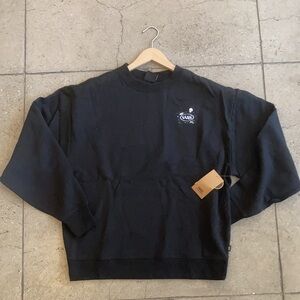 🛹🌴 VANS Black Sweatshirt Size Small New With Tags NWOW 🌴🛹